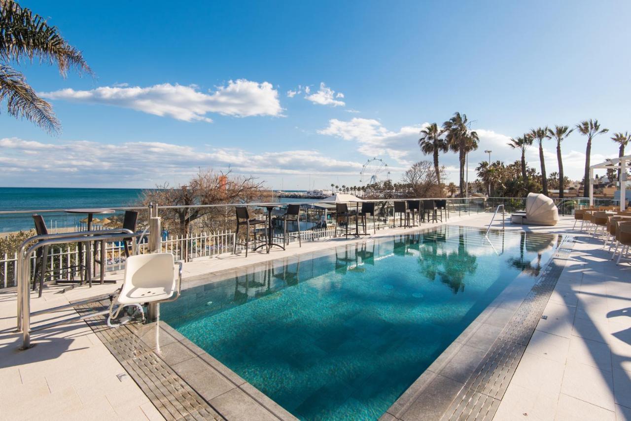 Aloha Puerto Private Apartment 1St Line Carihuela Beach Torremolinos Exterior foto